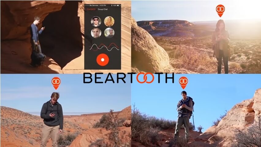 Beartooth –  A Secure Off Grid Network and Radio Communicator For Your Smartphone.
