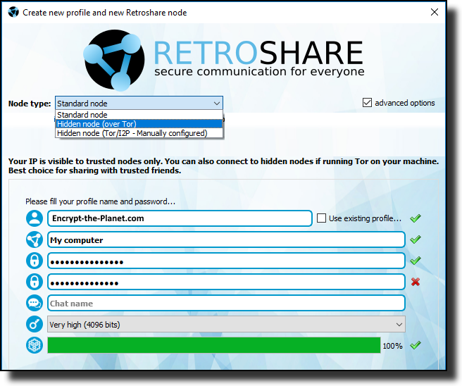 Rertroshare Setup